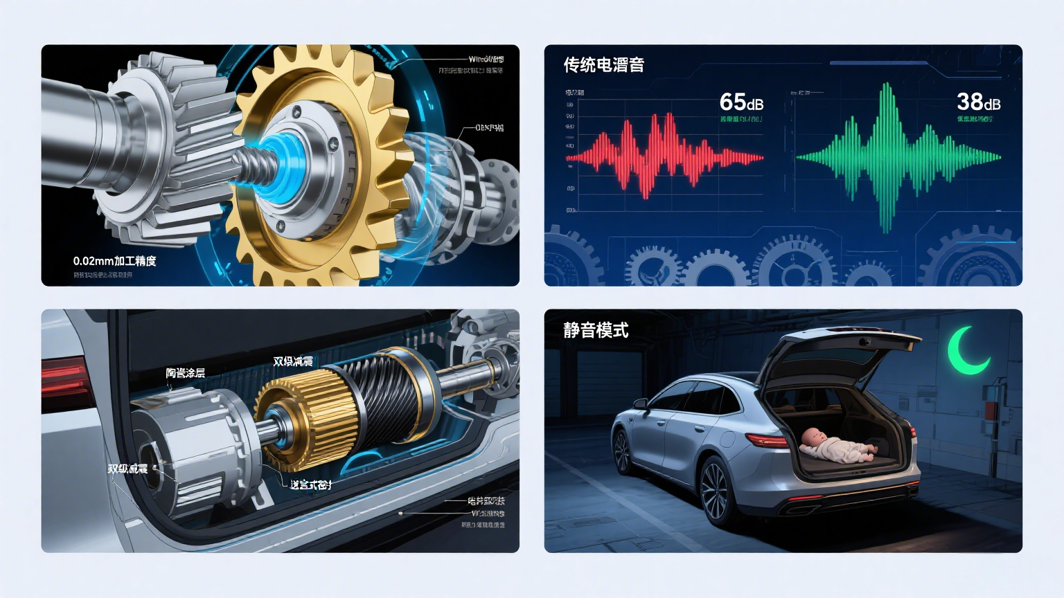 新能源汽车的”隐形功臣”：揭秘让电动尾门静如处子的蜗杆传动黑科技